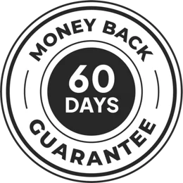 Money back guarantee seal